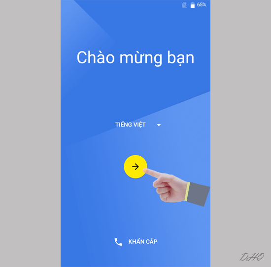 Chọn tiếng Việt